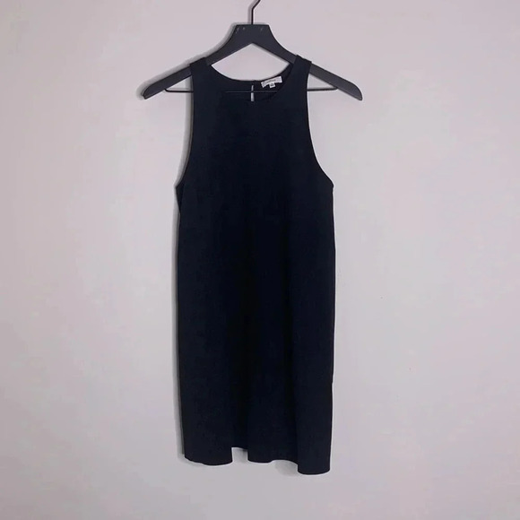 Wilfred Trompette Suede Sleeveless Mini Dress Size XS - Picture 2 of 9